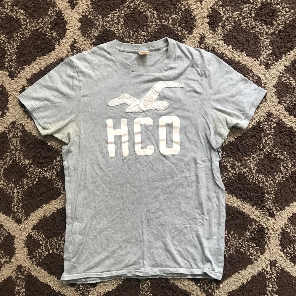Hollister California HCO Grey Short Sleeve Tee XL